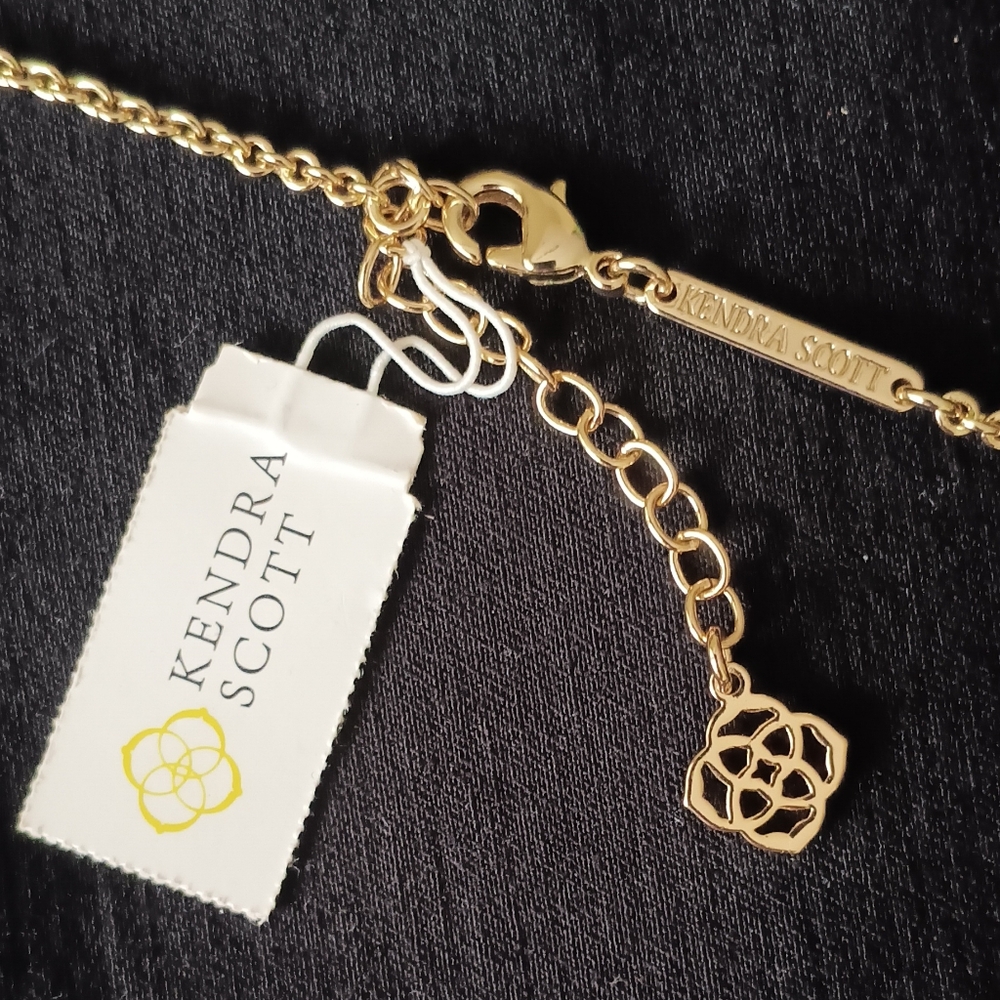 Kendra Scott Gold NECKLACE - Blue